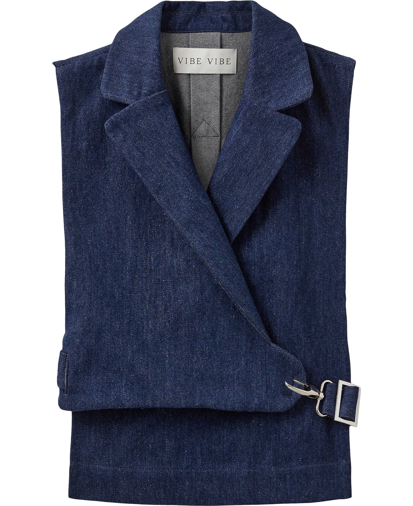 Adjustable Denim Vest