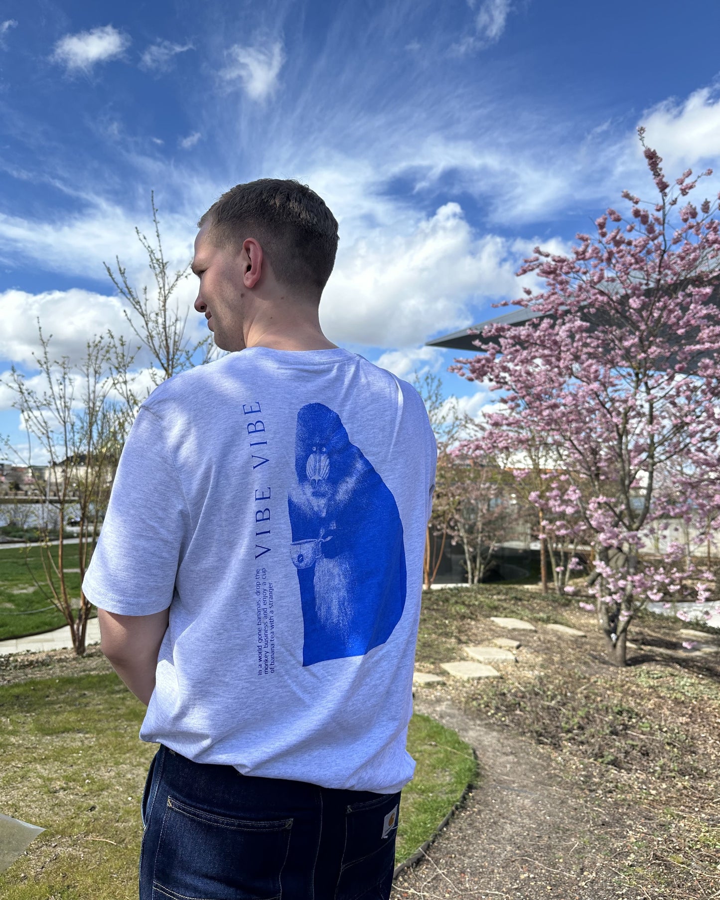 T-shirt - Monkey print